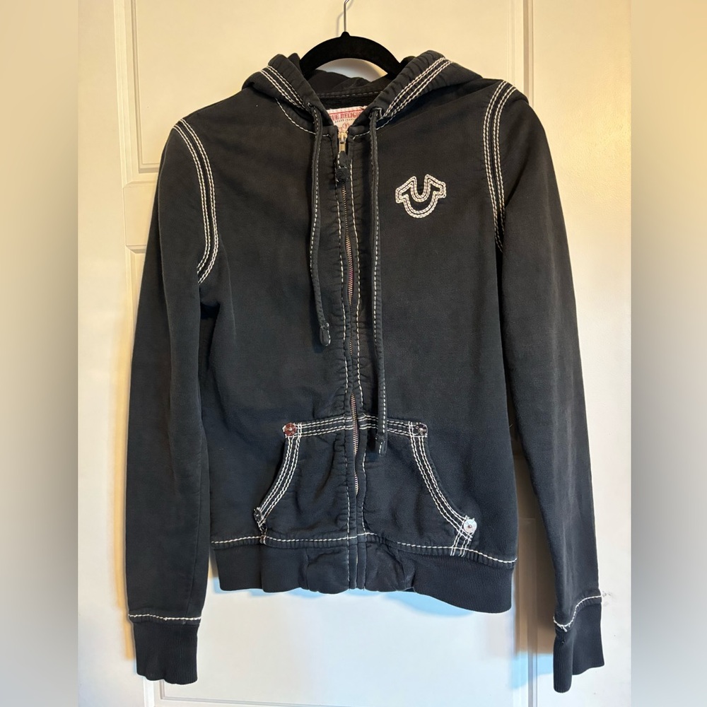 True Religion Black Jacket